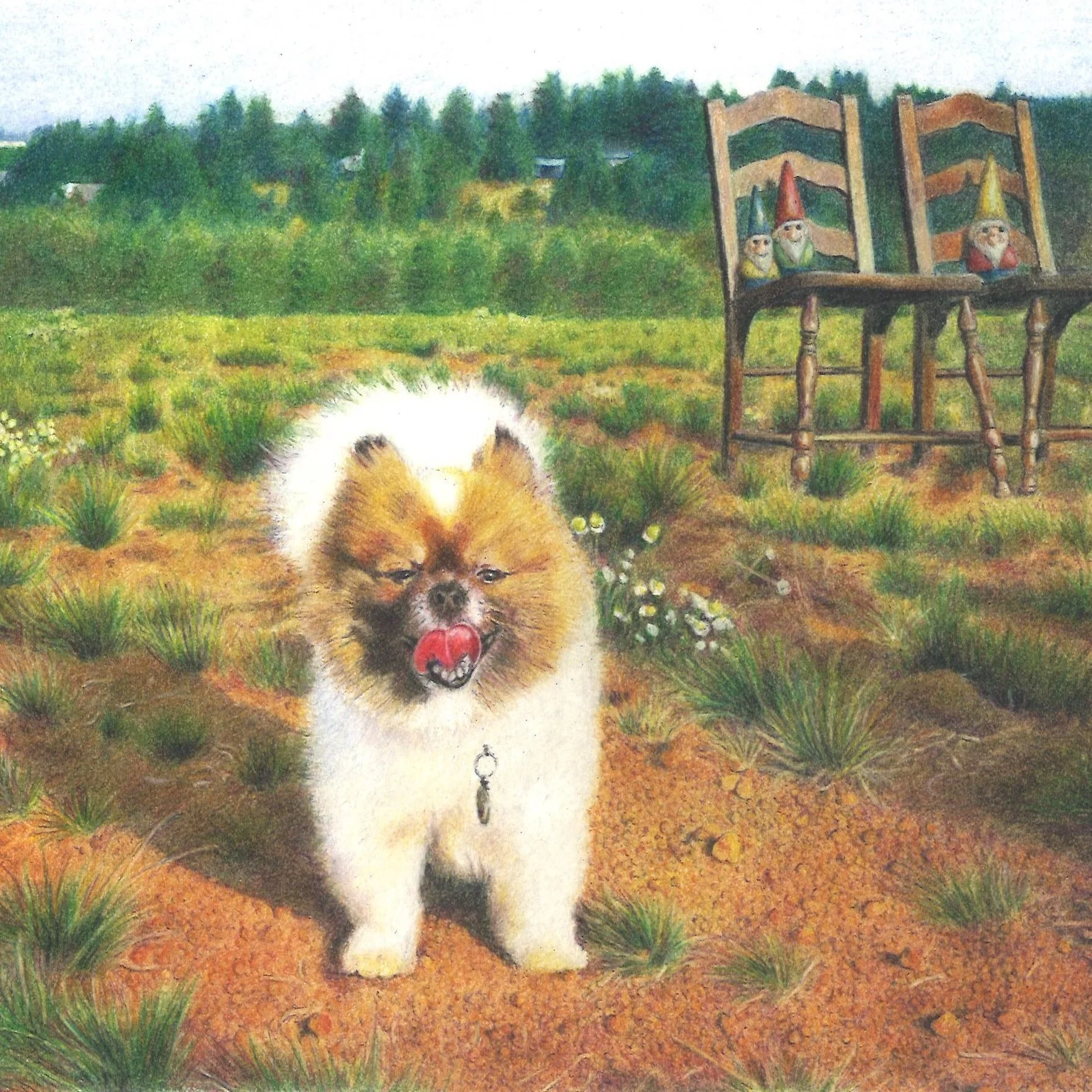 Driftwood 4 Colored Pencil Print on Fine Art Paper — KDB Art Studio